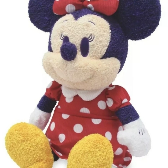 Disney Parks Weighted Emotional Support Minnie Mouse Plush Stuffed Animal NWT - Picture 2 of 3
